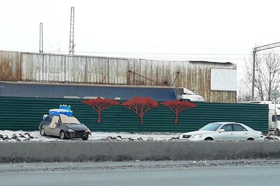 Такие виды открываются тем, кто едет по Меридиану в сторону «Алмаза»