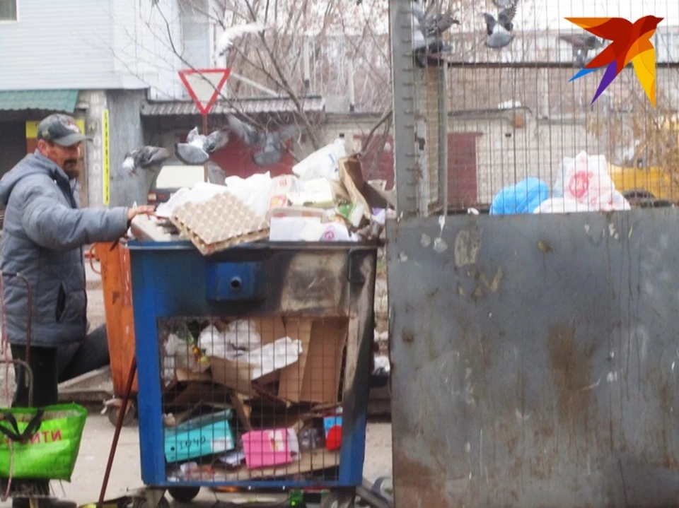 Свалка на улице Заводской в Курске - одна из самых грязных в городе