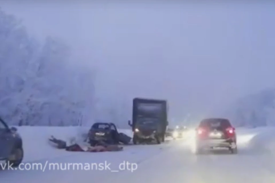 В страшной аварии погибли четыре человека. Фото: Мурманск ДТП ЧП