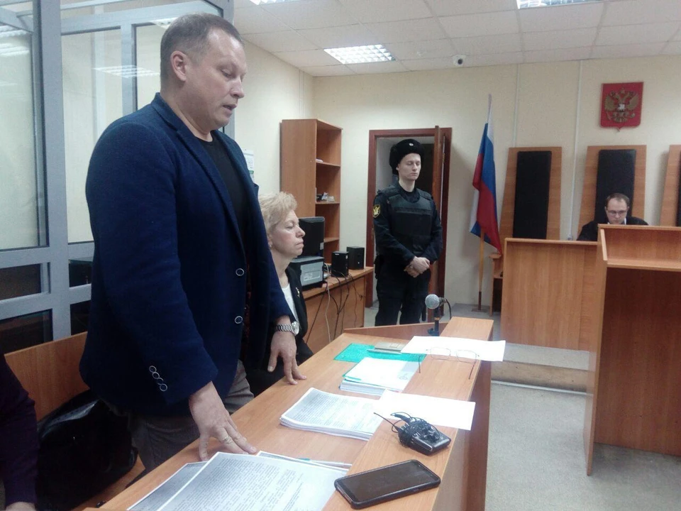 Наталья Мазина и адвокат Андрей Морозов