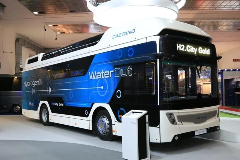 Водородный автобус может выйти на улицы Петербурга в конце 2020 года. Фото: "Пассажиравтотранс"