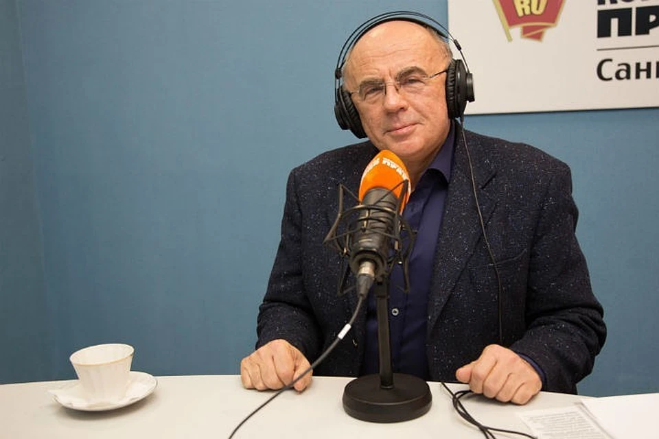 Александр Запесоцкий в студии радио «Комсомольская Правда в Петербурге», 92.0 FM