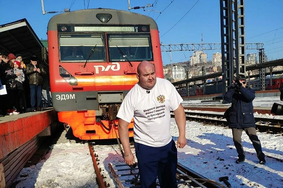 Иван Савкин в очередной раз хочет удивить приморцев. Фото: предоставлено героем публикации