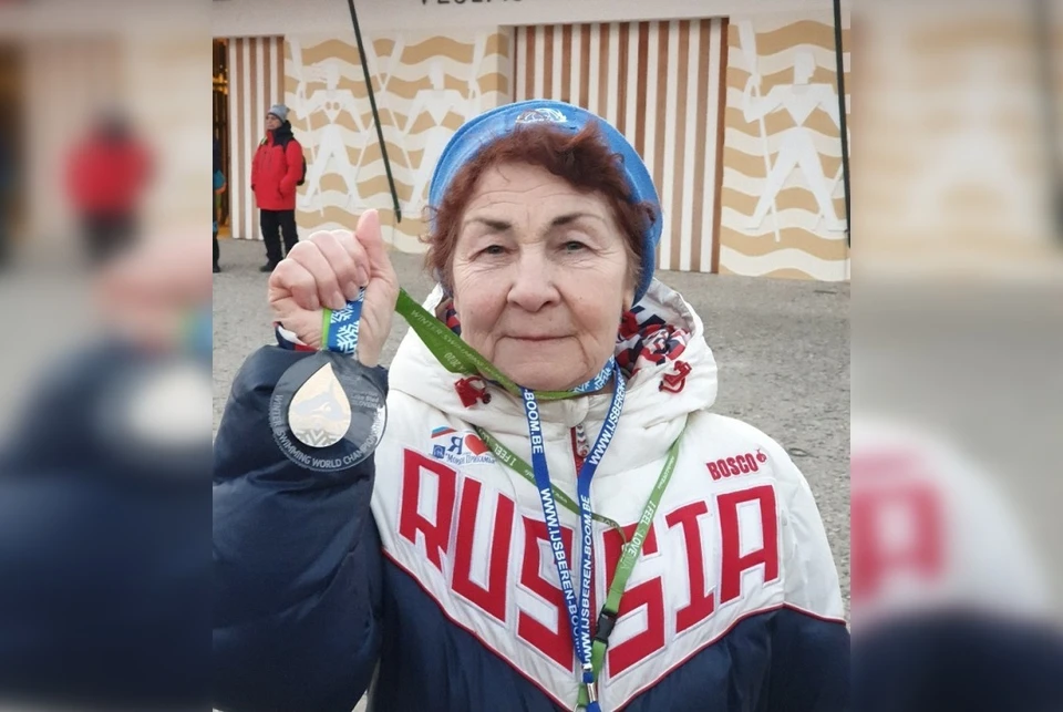 Нина Максимова завоевала золотую медаль. Фото: клуб "Тонус".