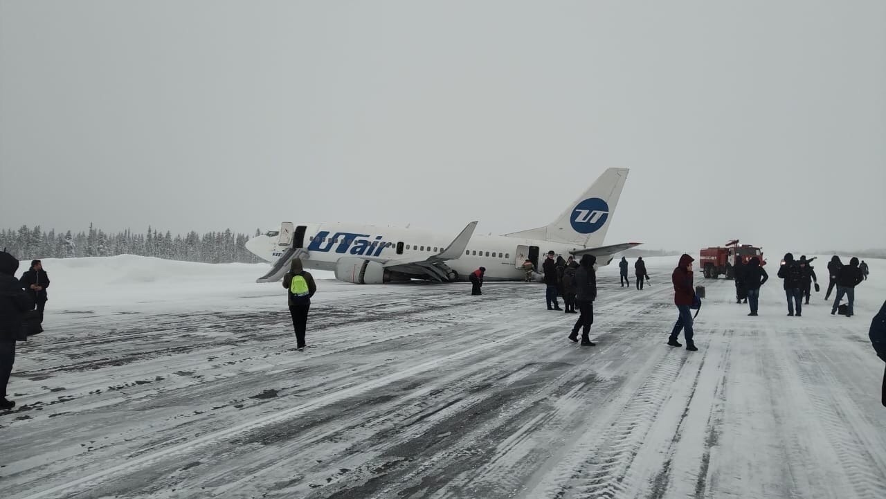 Жесткая посадка самолета Москва-Усинск - KP.RU