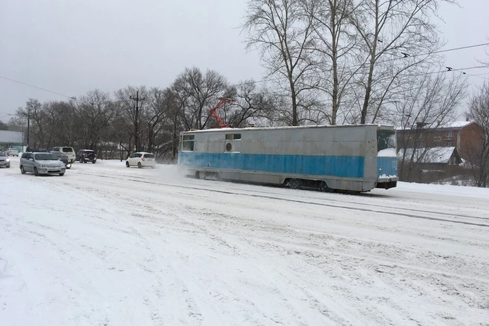 В Хабаровске могут отменить маршрут трамвая номер шесть