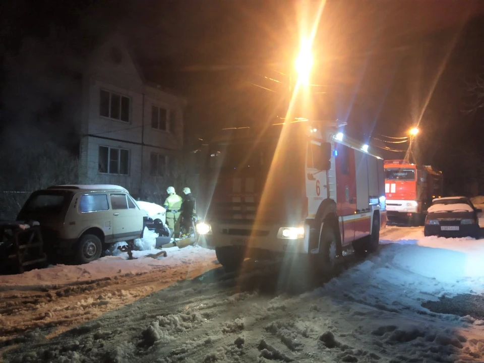 За прошедшие сутки в Белгородской области произошло 3 пожара. Фото пресс-службы Главного управления МЧС России по Белгородской области