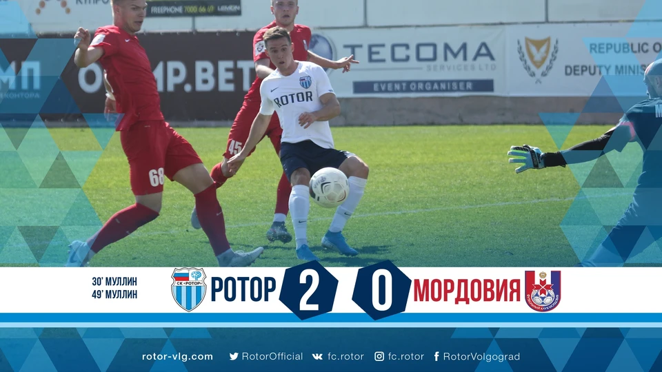 Дубль в этом матче оформил Камиль Муллин. Фото СК "Ротор".