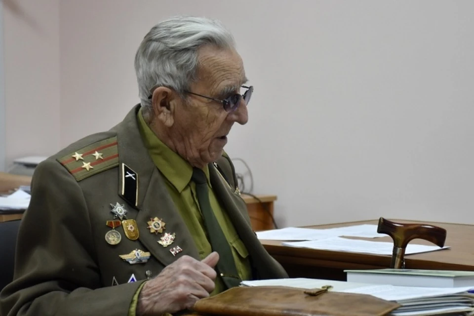 Ветеран Великой Отечественной войны Александр Балакшин.