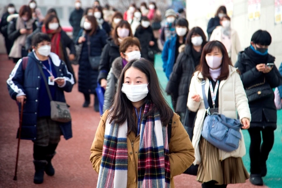 В Южной Корее подняли уровень эпидемиологической угрозы до высшего