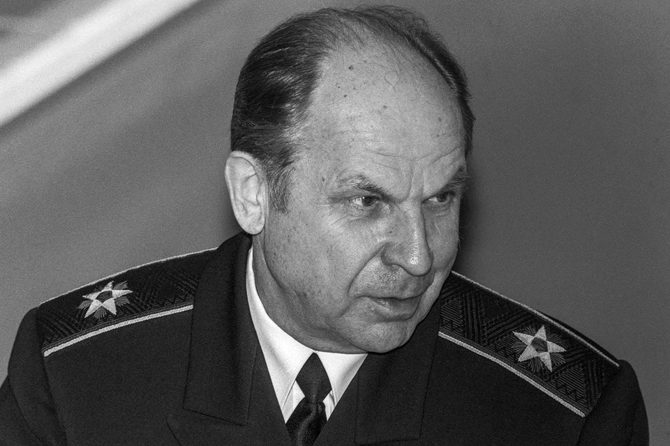 Адмирал флота Алексей Сорокин в 1993 году.