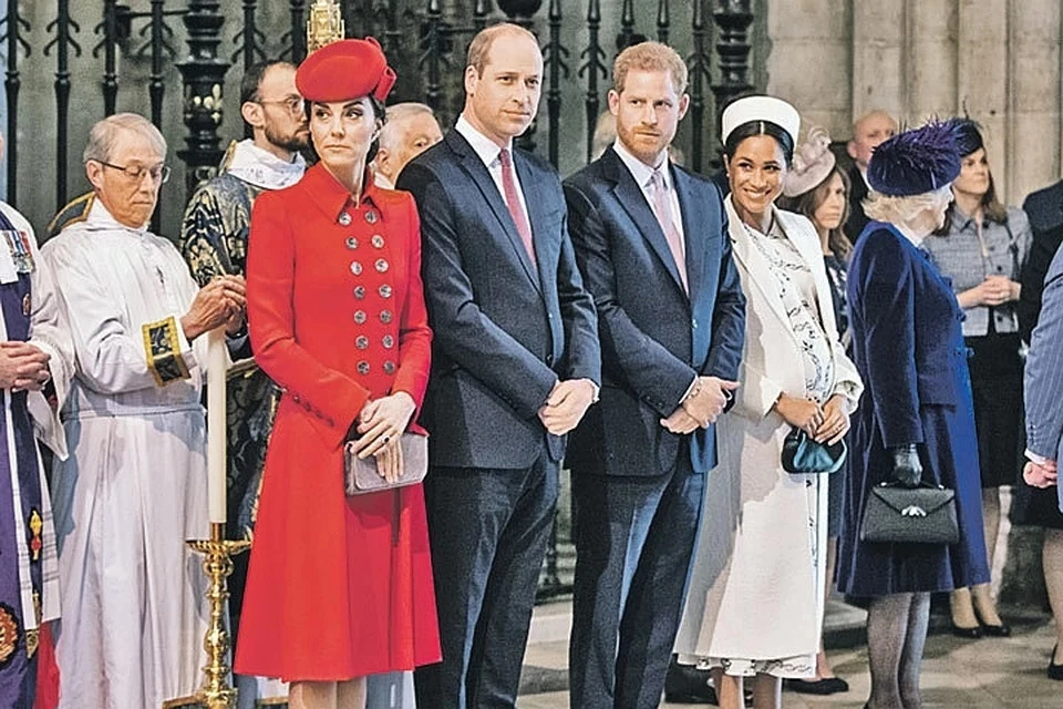 Британские СМИ часто утверждают, что отношения между принцами и их женами натянутые. И все из-за Меган...