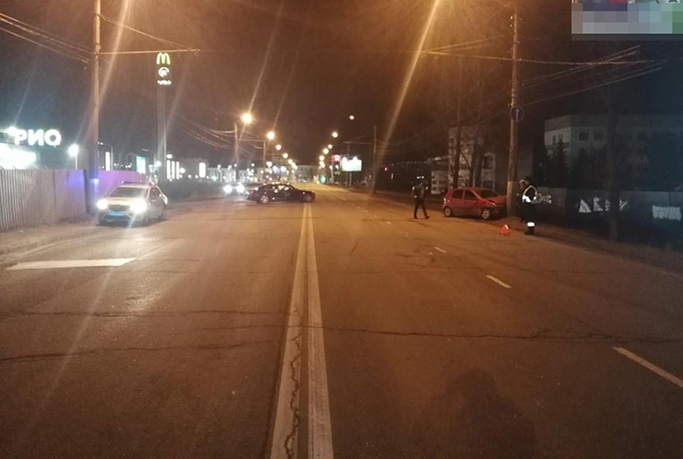 ДТП на Московском шоссе в Твери Фото: УГИБДД России по Тверской области