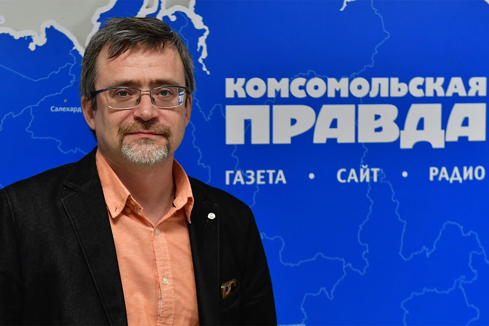 Генеральный директор Всероссийского центра изучения общественного мнения (ВЦИОМ) Валерий Федоров в редакции `Комсомольской правды`.