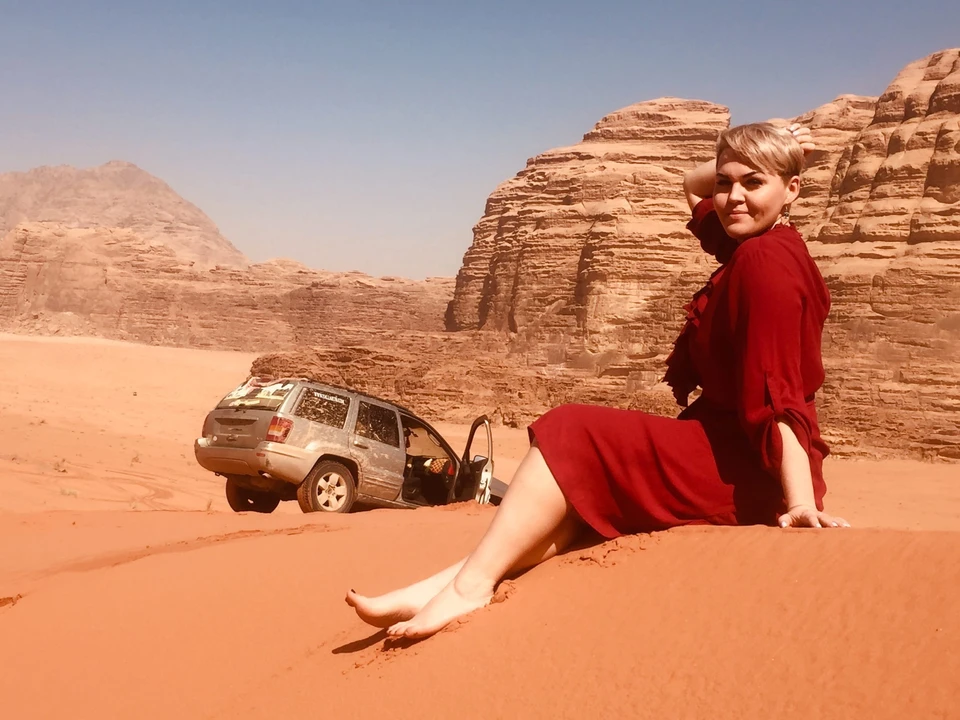 Отпраздновала день рождения в марсианских песках Иордании - и домой! Фото: Тамара Шаргина