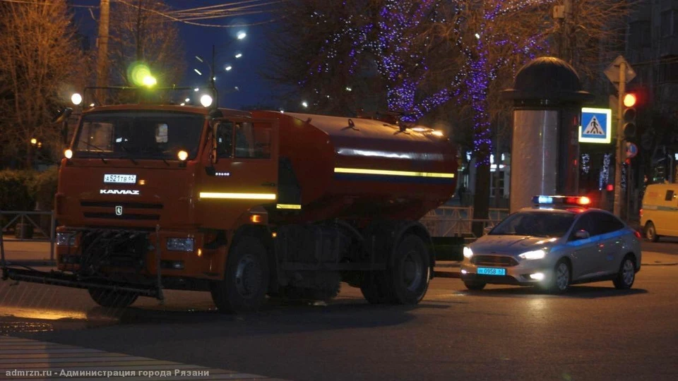 С 3 апреля в Рязани возобновят дезинфекцию улиц. Фото: admrzn.ru
