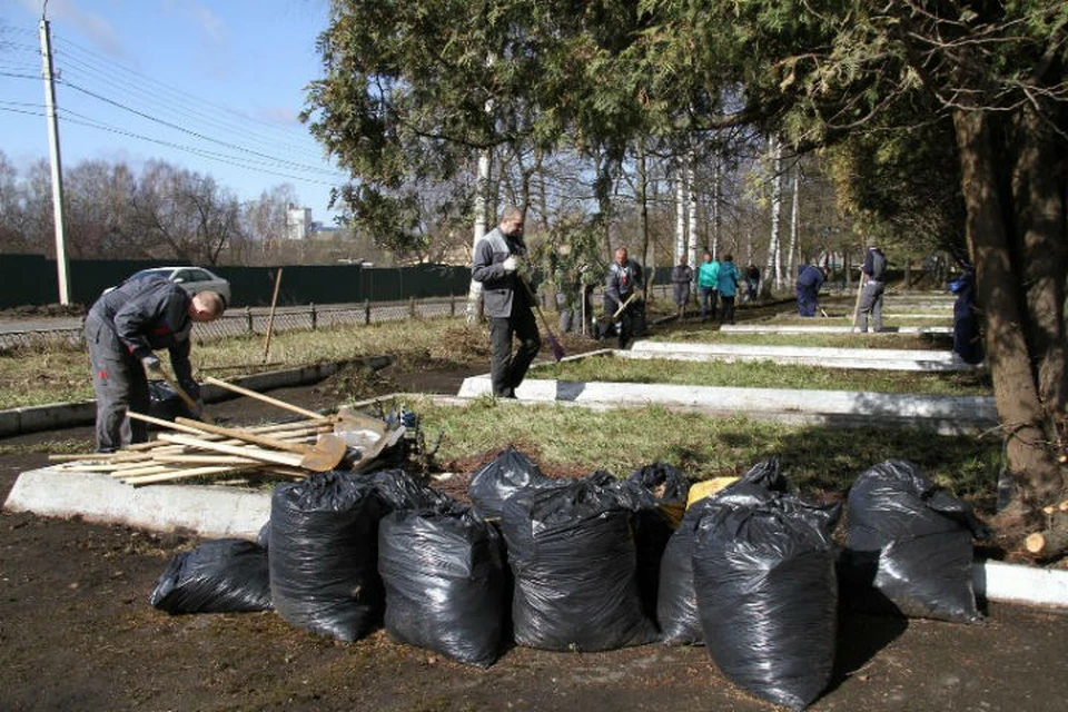 Дату общегородского субботника администрация города сообщит дополнительно. ФОТО: администрация Рыбинска