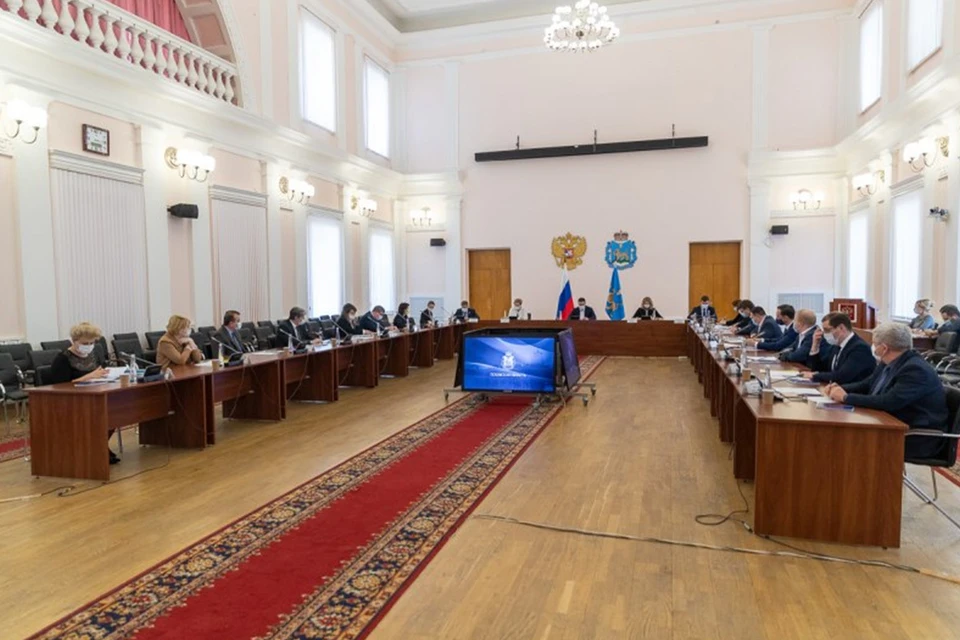 На совещании досталось многим региональным чиновникам высшего ранга. Фото пресс-службы администрации Псковской области