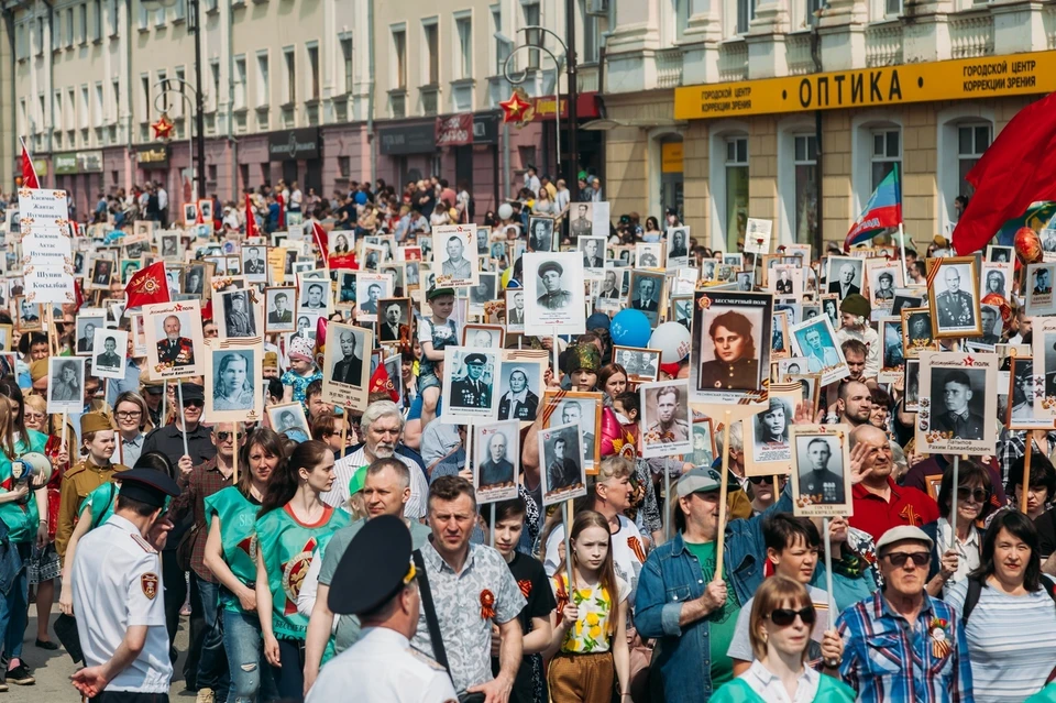 Перенос акции «Бессмертный полк» 2020 в Тюмени: какого числа пройдет и почему переносят. Фото - пресс-служба администрации города Тюмени.