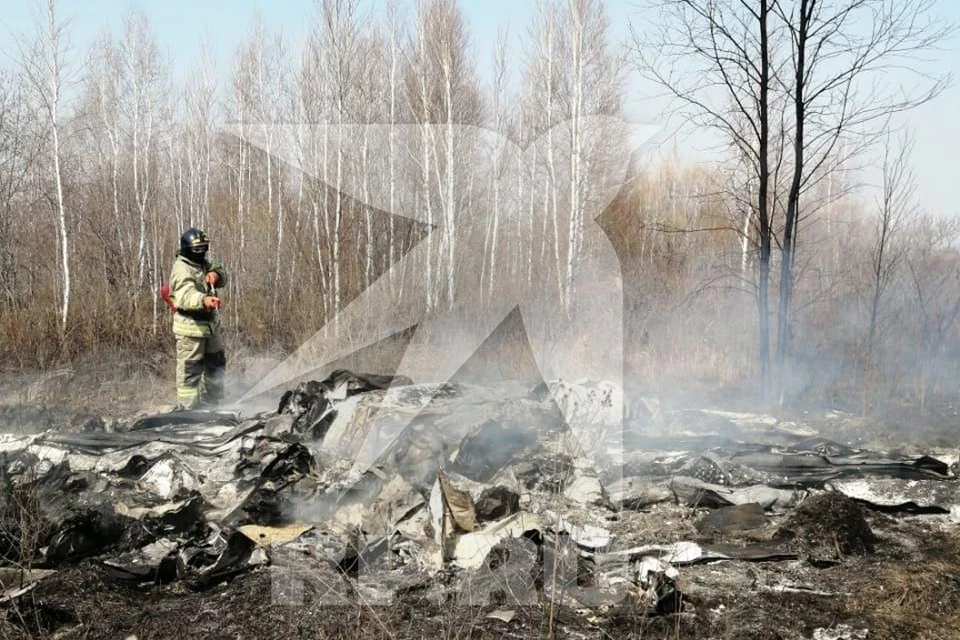 В 30 километрах от Хабаровска упал самолёт с четырьмя людьми на борту
