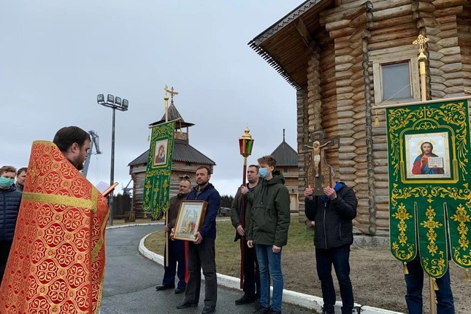 В Салехарде возобновлены службы в Обдорском остроге Фото: Салехардская епархия РПЦ