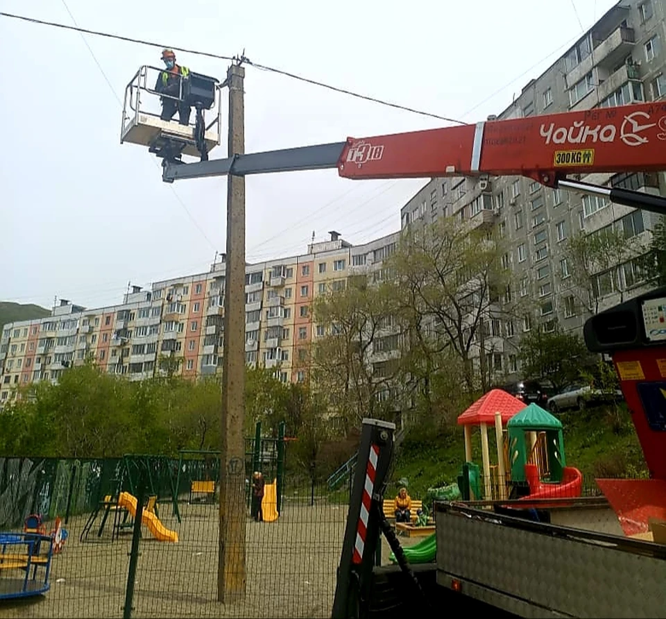 Фото: сайт МУПВ «Владивостокское предприятие электрических сетей»
