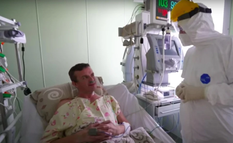Виктор остается под наблюдением опытных врачей. Фото: скриншот эфира телеканала Беларусь 1