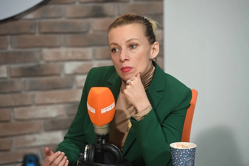 Официальный представитель МИД РФ Мария Захарова