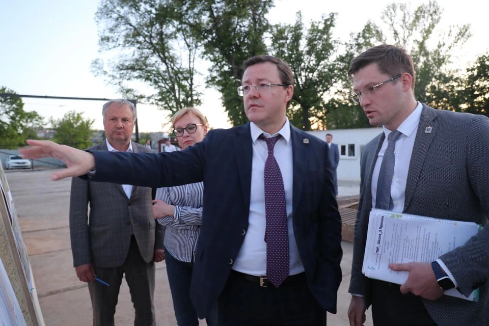 В Самаре продолжают строительство школы на 5-ой Просеке