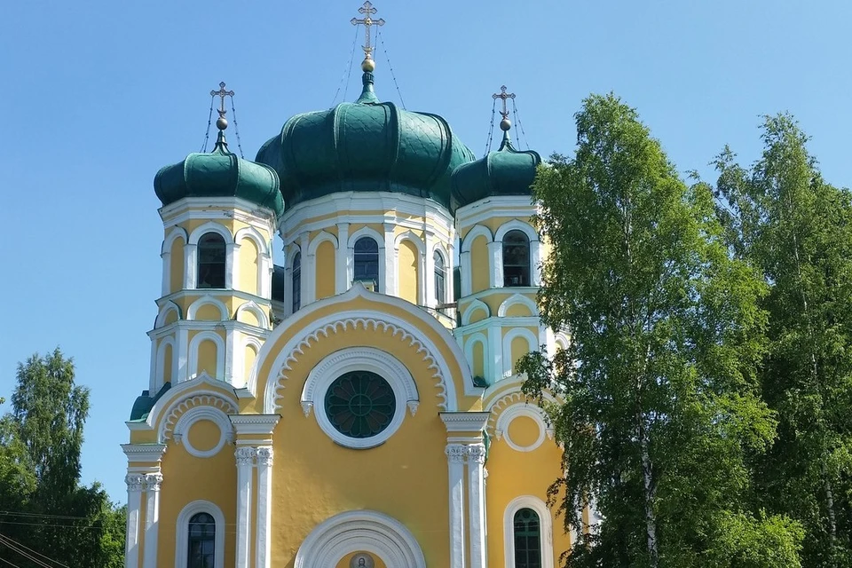 Павловский собор в гатчине фото