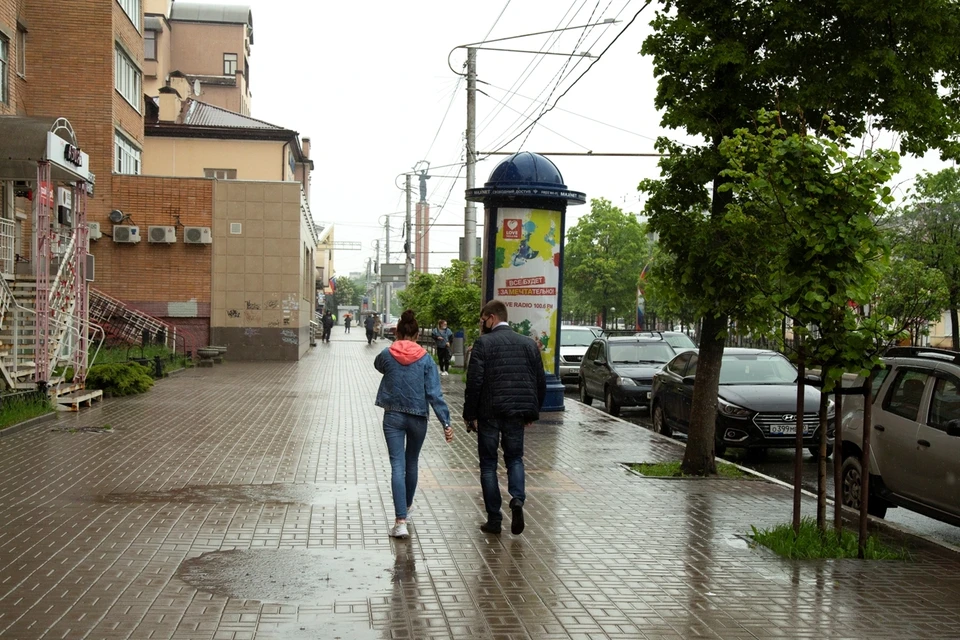 В наш регион пришёл черноморский циклон.