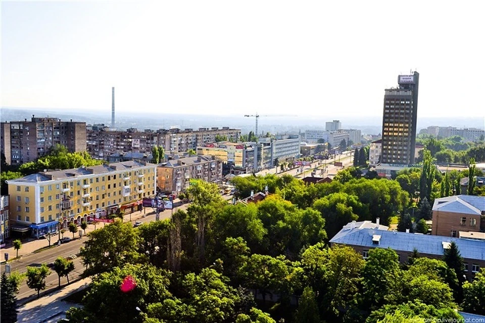 Луганск фотографии города