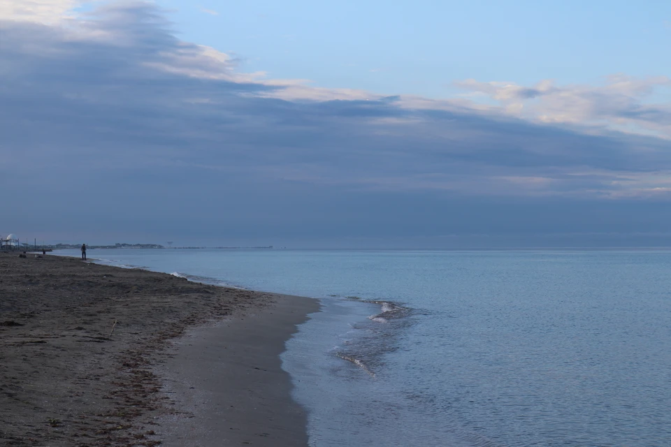 Море в Евпатории уже +18.