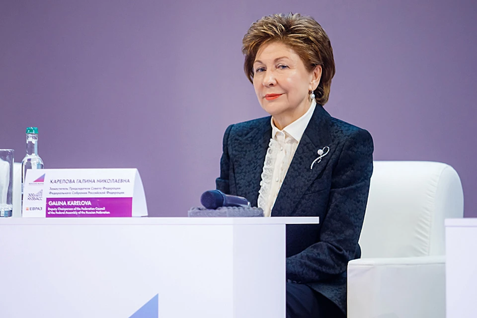 Галина Карелова — заместитель председателя верхней палаты российского парламента