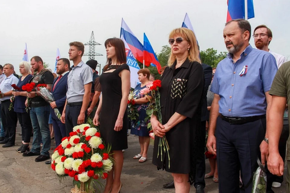 Под Луганском прошел митинг-реквием памяти российских журналистов. Фото: ОД «Мир Луганщине»