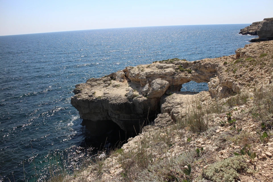 Температура морской воды +22.