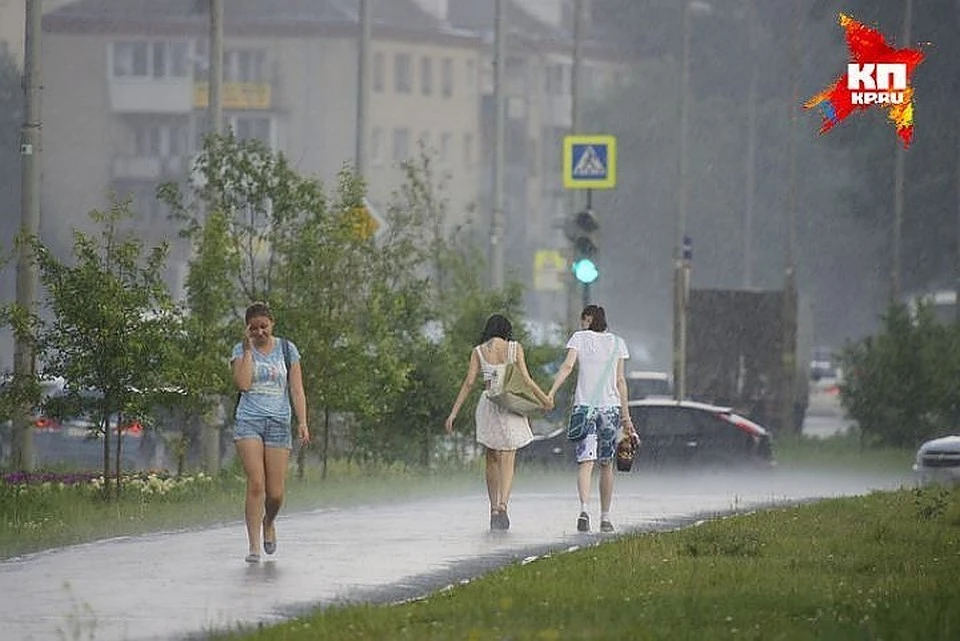 В воскресенье, 21 июня, в Белгородской области в отдельных районах возможны ливни с градом.