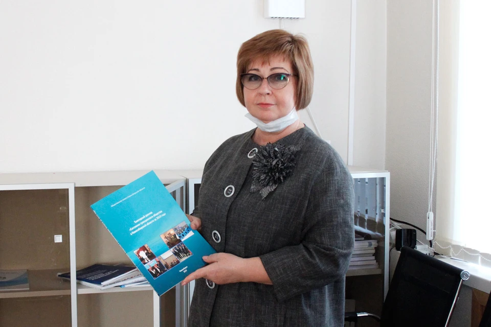 Галина Гриднева, председатель Общественной палаты Новосибирской области.