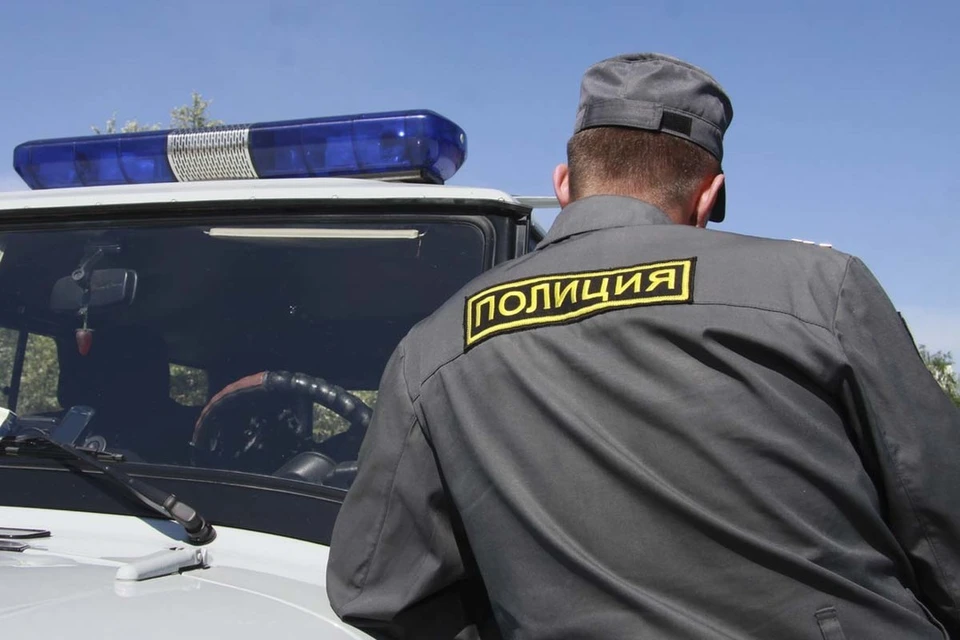 Девушка пыталась убежать от полиции.