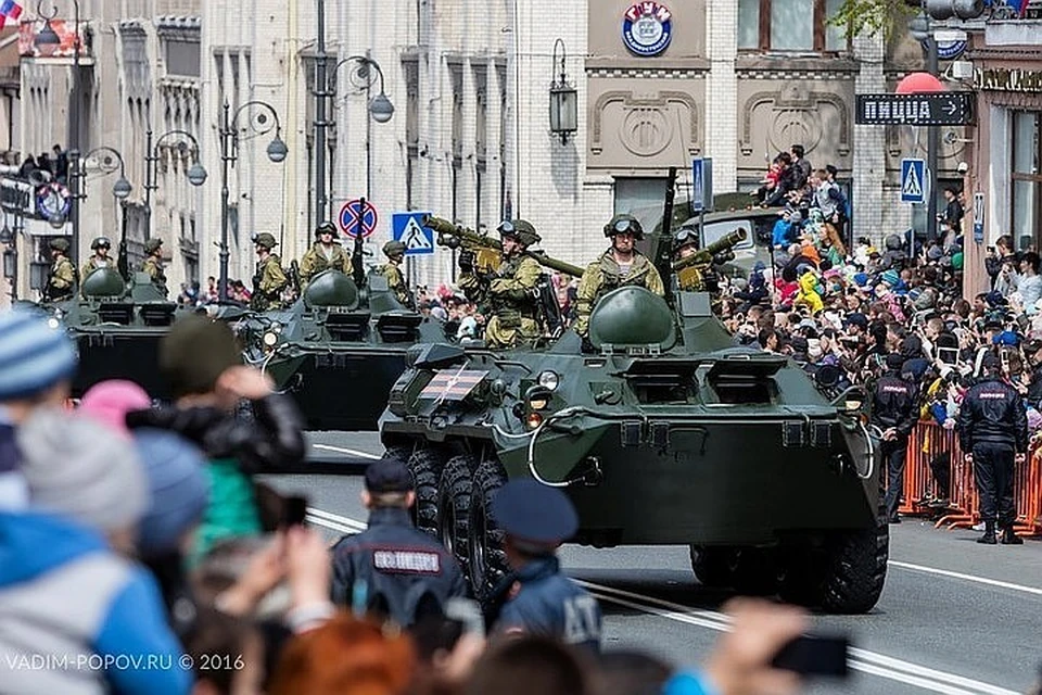 Парад Победы 24 июня 2020 года во Владивостоке: прямая онлайн трансляция