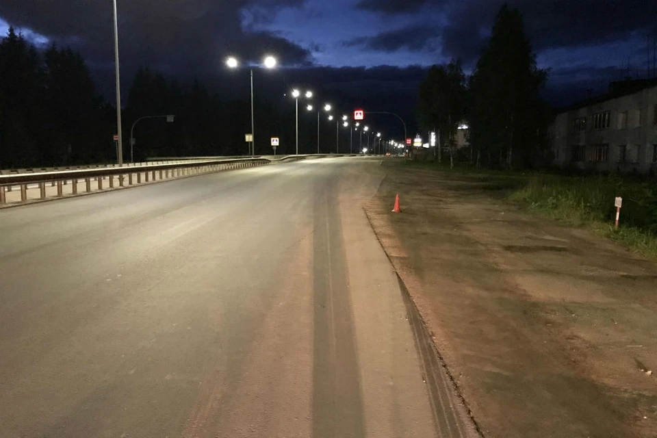 Автомобиль сбил пешехода и скрылся с места ДТП. Фото: vk.com/gibdd43