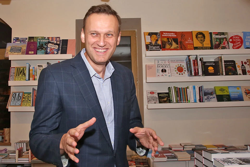 Оппозиционный блогер Алексей Навальный