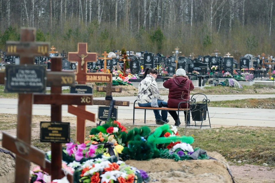 В Павловске с кладбища железные кресты воровали на цветмет.