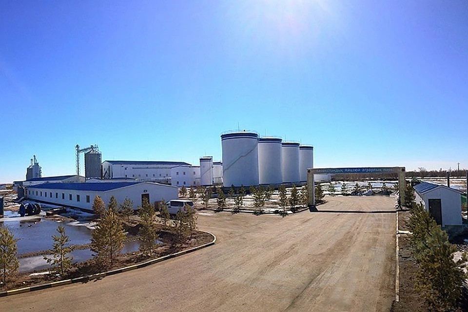Казахстанско-китайский агропромышленный парк Айцзю — крупнейший завод по переработке масличных культур.