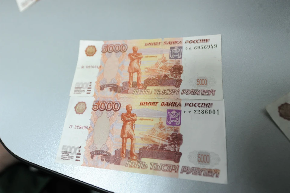 Поддельная пятитысячная купюра оказалась в выручке кировского предприятия.