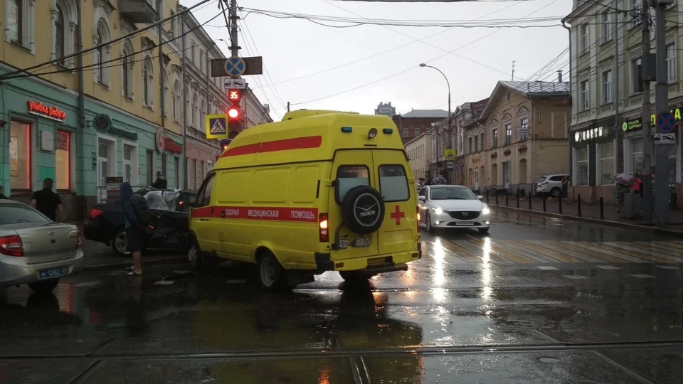Легковой автомобиль получил значительные повреждения. Фото: ГИБДД по городу Перми.