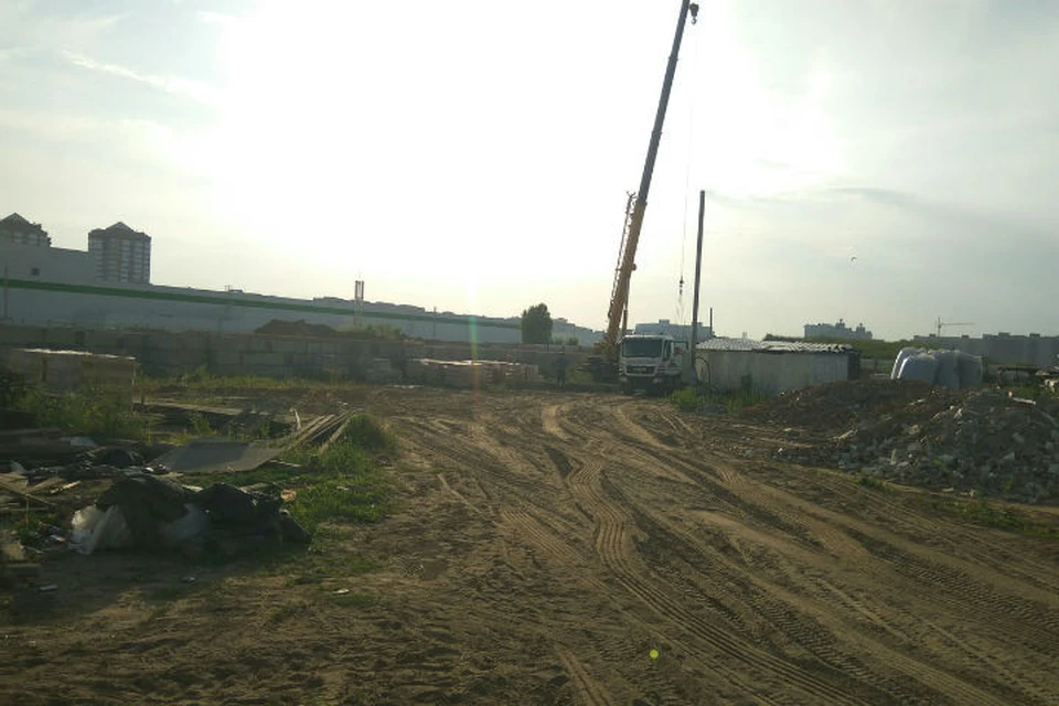 Жители Заволжского района и Красного Бора протестуют против строительства 9-этажного дома. ФОТО: группа "Общественники" ВКонтакте