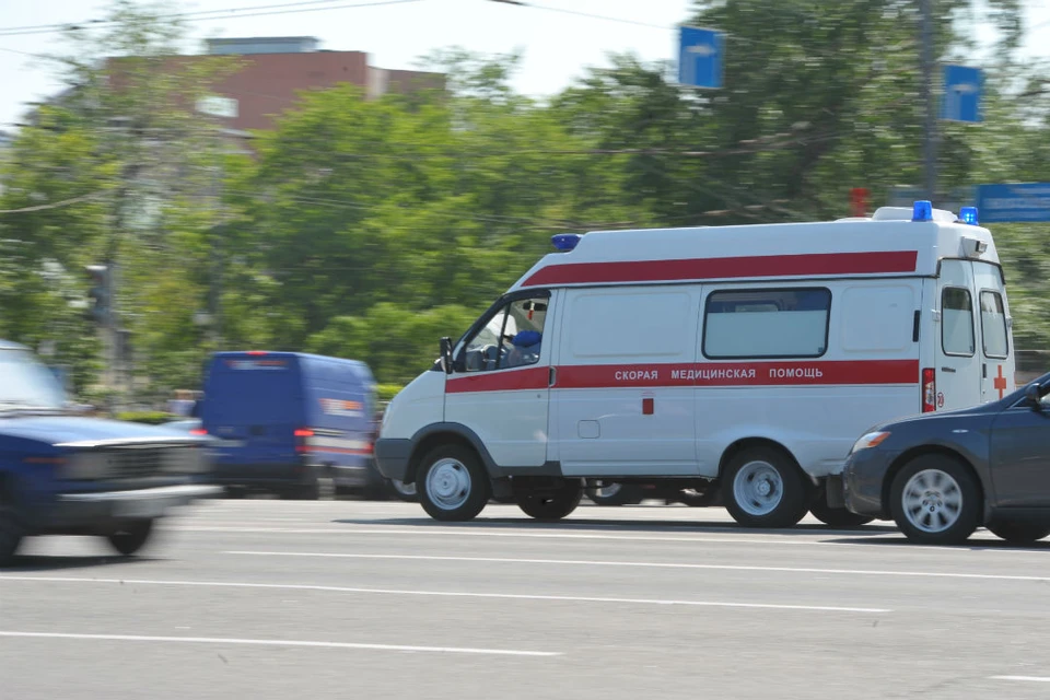 Ребенка доставили в больницу.