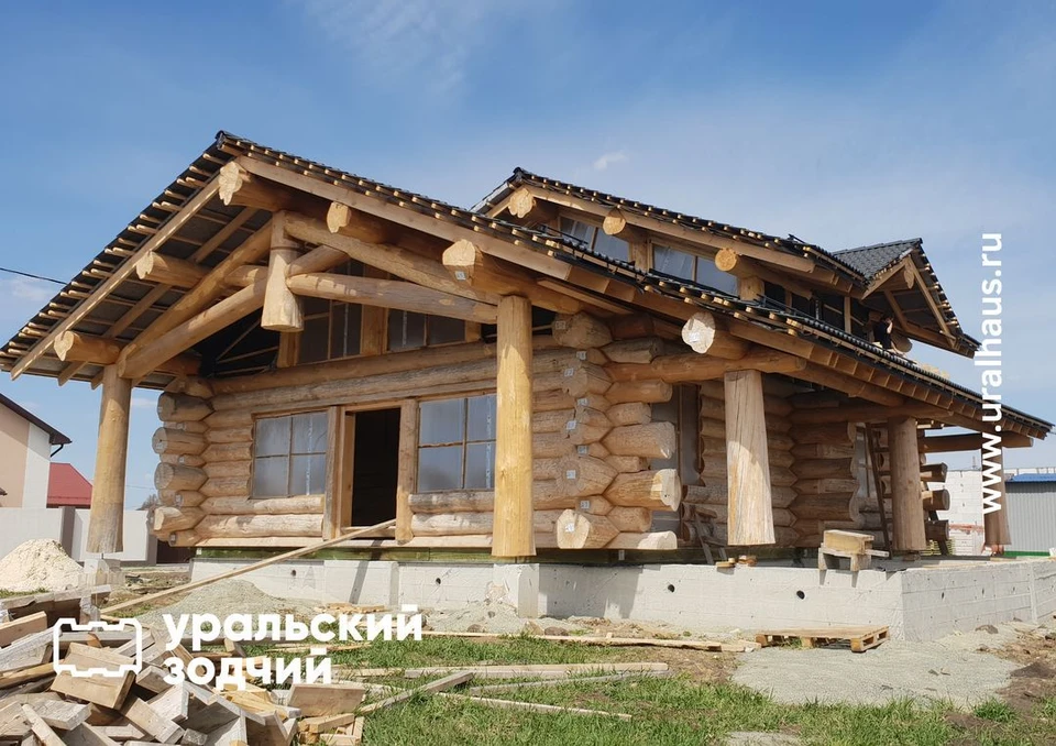 Деревянные дома и бани Киров каркасные из клеенного бруса