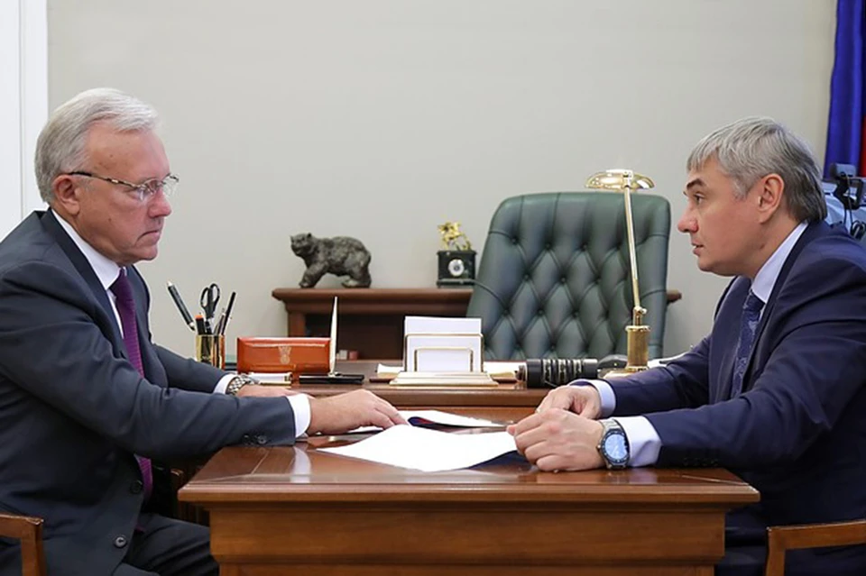 Встреча с губернатором Красноярского края